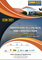 International Virtual Conference on Innovations in Concrete and Construction ICON 2021 International Conference Poster